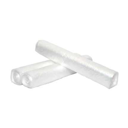 Afvalzak HDPE 50x55 cm T10my transparant 25 liter 50 rollen van 50 zakken p/ds