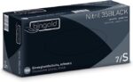 Bingold Nitril 35 Black zwarte handschoenen S