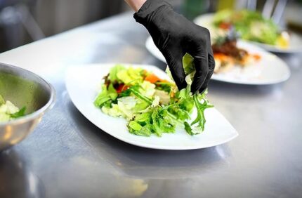 Bingold Nitril 35 Black zwarte handschoenen XL