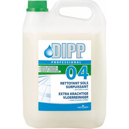 Dipp 04 extra krachtige vloerreiniger 5 liter (Can)