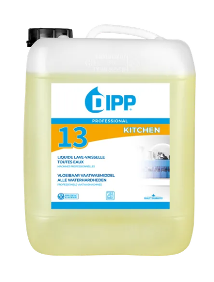 Dipp 13 Vloeibaar vaatwasmiddel alle waterhardheden 10 l