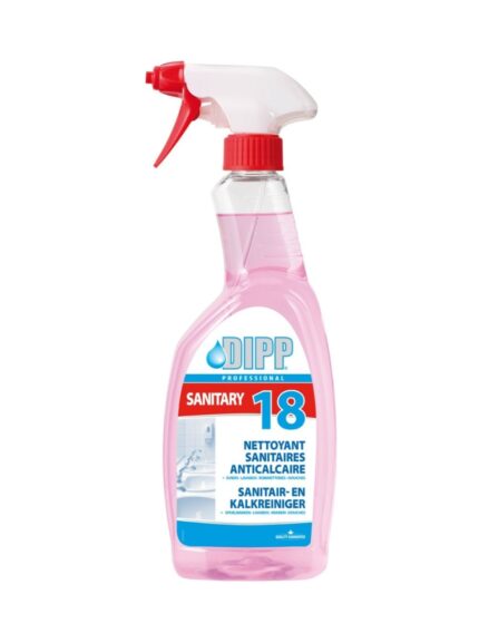 Dipp 18 SPRAY Sanitair- en Kalkreiniger 750 ml