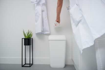 QuartzLine afvalbak White 43 liter