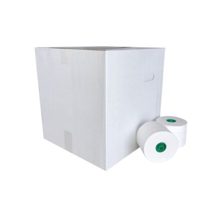Toiletpapier met dop cellulose 2 laags 100 meter - 36 rol p/doos