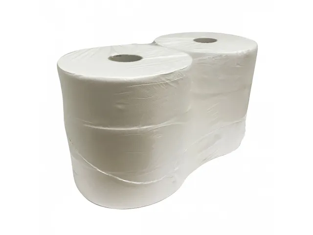 Toiletpapier Mini Jumbo cellulose 2 laags 180 meter - 12 rol p/pak