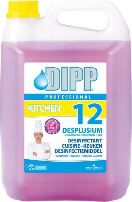 Dipp 12 Keuken Desinfectiemiddel 5 liter