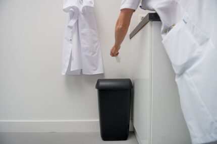 QuartzLine afvalbak Black 23 liter